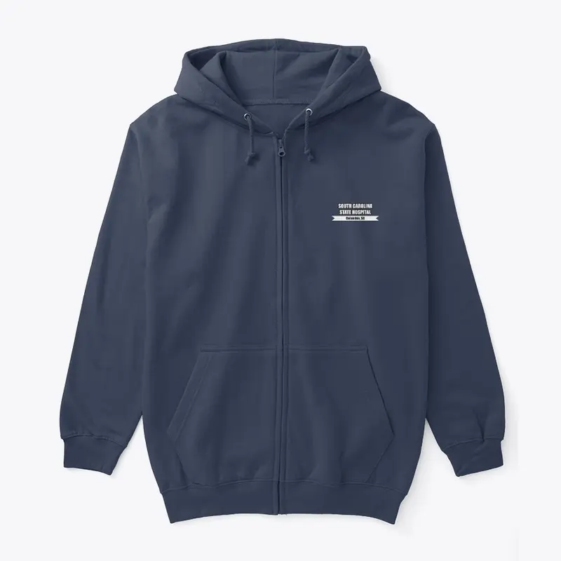 SC State Hospital Zipper Hoodie