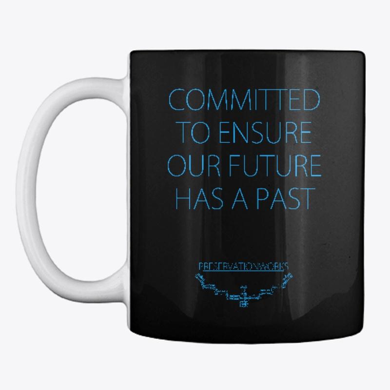 Tagline Mug - Black