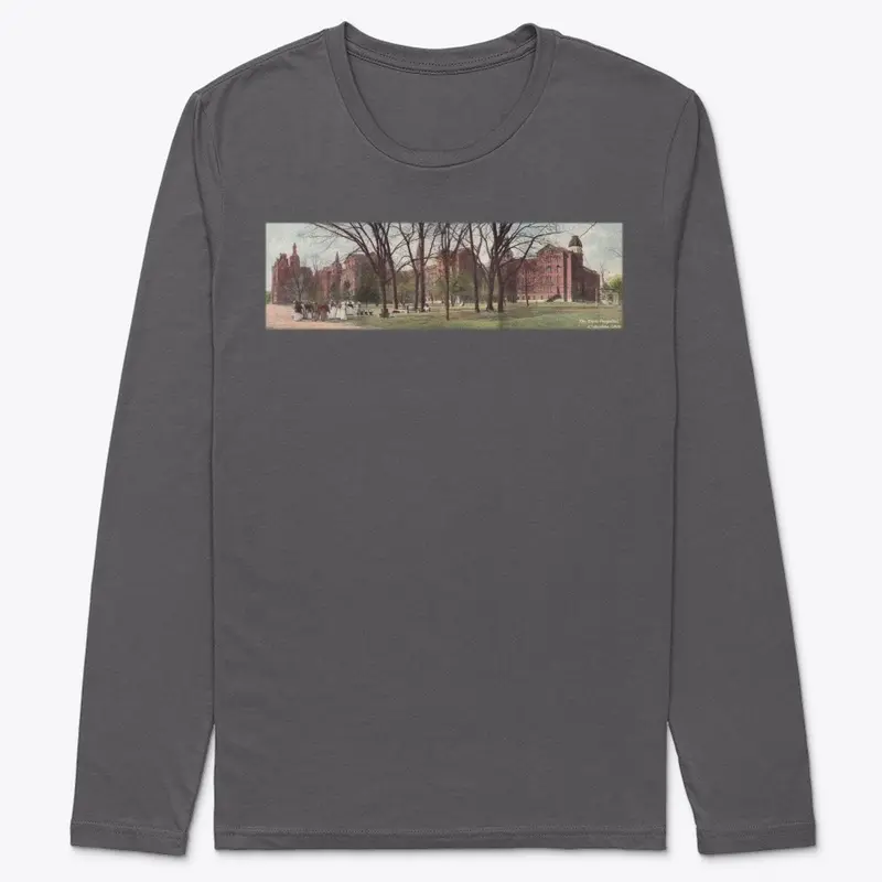 Vintage Columbus Postcard Longsleeve Tee